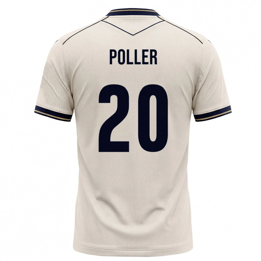 Danxen Kinder Tiago Poller #20 Creme Tiefblau Auswärtstrikot Trikot 2026/27 T-Shirt Schweiz
