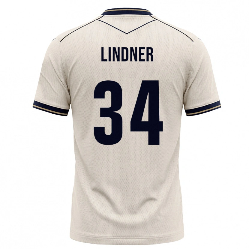 Danxen Kinder Sophie Lindner #34 Creme Tiefblau Auswärtstrikot Trikot 2026/27 T-Shirt Schweiz