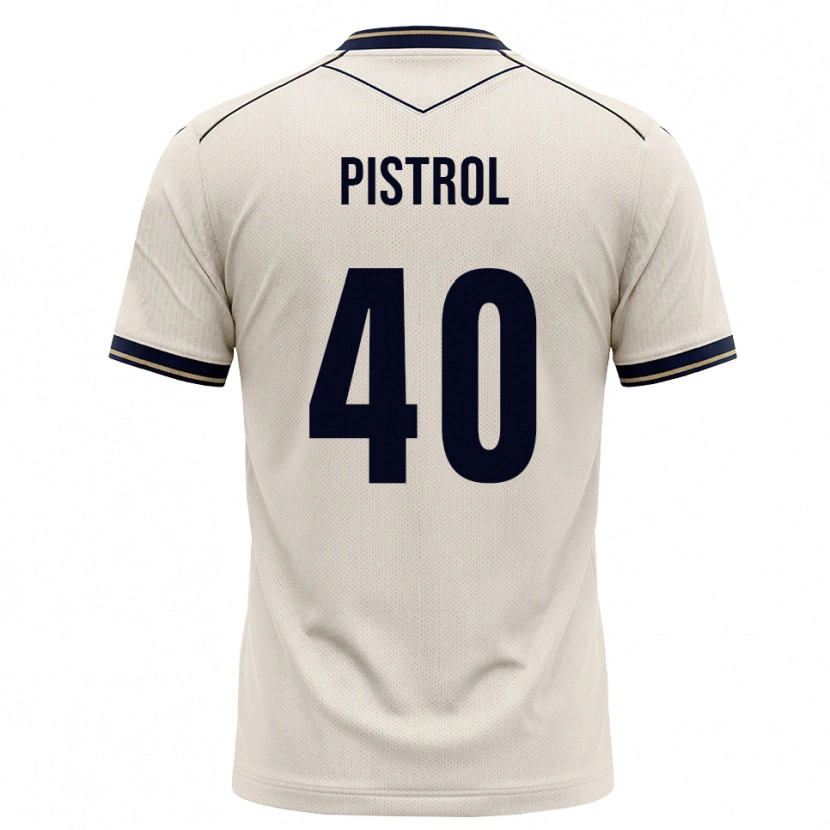 Danxen Kinder Santino Pistrol #40 Creme Tiefblau Auswärtstrikot Trikot 2026/27 T-Shirt Schweiz