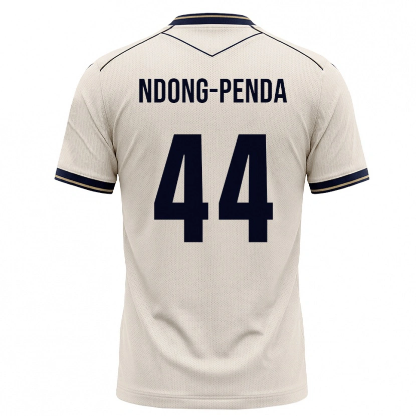 Danxen Kinder Maxime Ndong-Penda #44 Creme Tiefblau Auswärtstrikot Trikot 2026/27 T-Shirt Schweiz