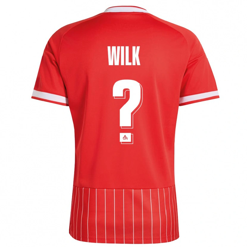 Danxen Kinder Emil Wilk #0 Rot Weiß Grün Auswärtstrikot Trikot 2026/27 T-Shirt Schweiz