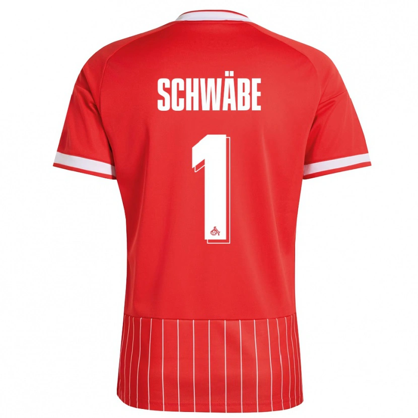 Danxen Kinder Marvin Schwäbe #1 Rot Weiß Grün Auswärtstrikot Trikot 2026/27 T-Shirt Schweiz