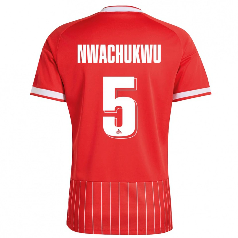 Danxen Kinder Ben Nwachukwu #5 Rot Weiß Grün Auswärtstrikot Trikot 2026/27 T-Shirt Schweiz