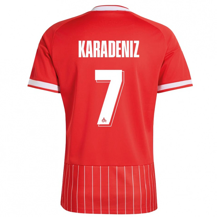 Danxen Kinder Thierry Karadeniz #7 Rot Weiß Grün Auswärtstrikot Trikot 2026/27 T-Shirt Schweiz