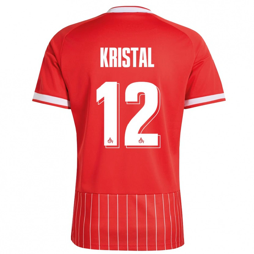 Danxen Kinder Patrik Kristal #12 Rot Weiß Grün Auswärtstrikot Trikot 2026/27 T-Shirt Schweiz