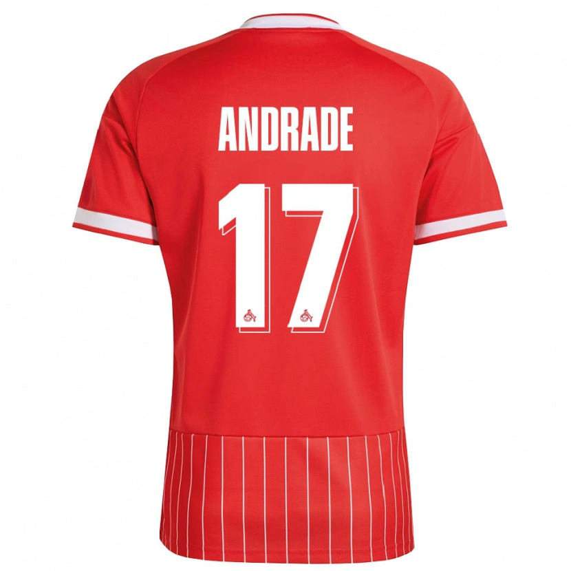 Danxen Kinder Lydia Andrade #17 Rot Weiß Grün Auswärtstrikot Trikot 2026/27 T-Shirt Schweiz