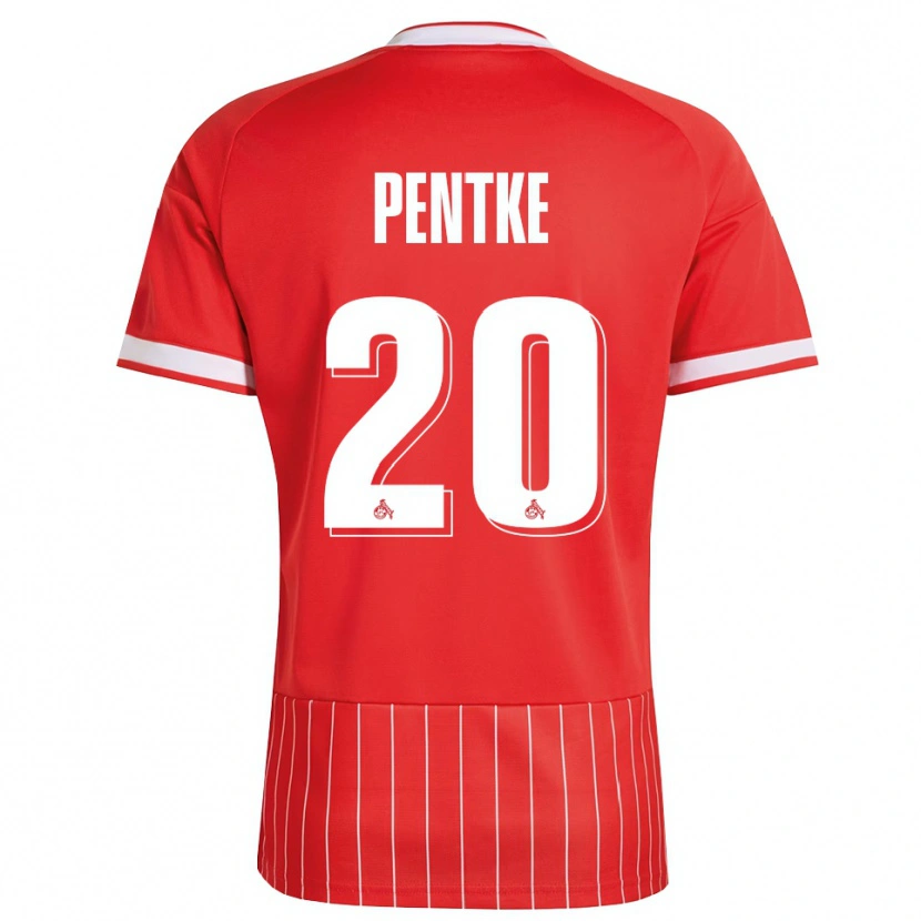 Danxen Kinder Philipp Pentke #20 Rot Weiß Grün Auswärtstrikot Trikot 2026/27 T-Shirt Schweiz