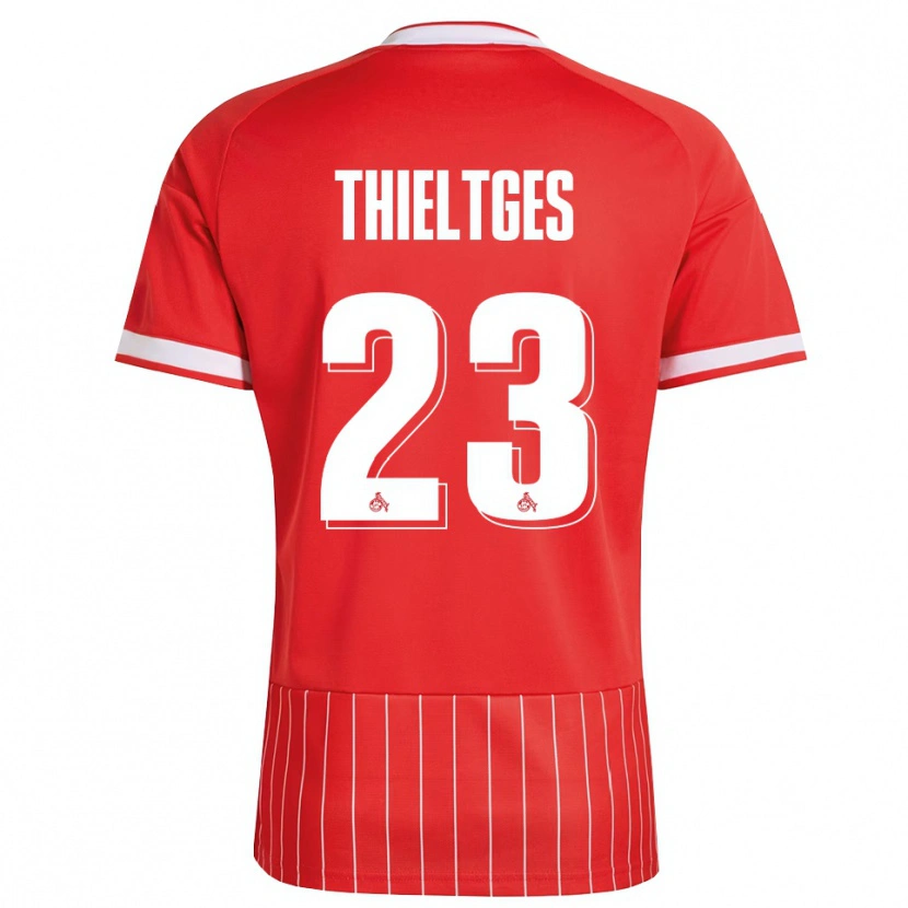 Danxen Kinder Phil Thieltges #23 Rot Weiß Grün Auswärtstrikot Trikot 2026/27 T-Shirt Schweiz