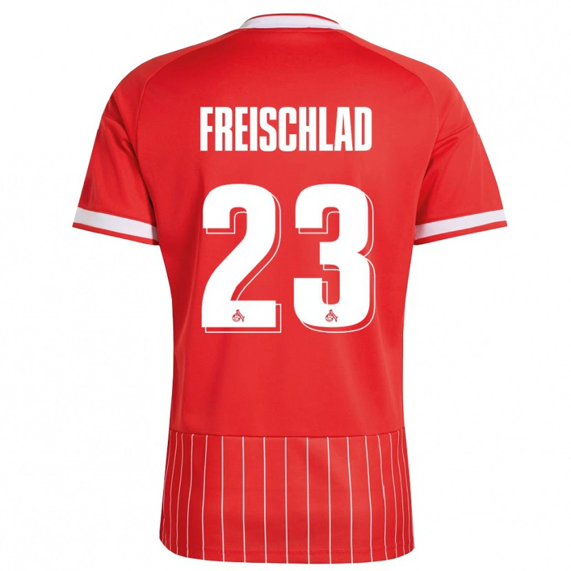 Danxen Kinder Yannick Freischlad #23 Rot Weiß Grün Auswärtstrikot Trikot 2026/27 T-Shirt Schweiz