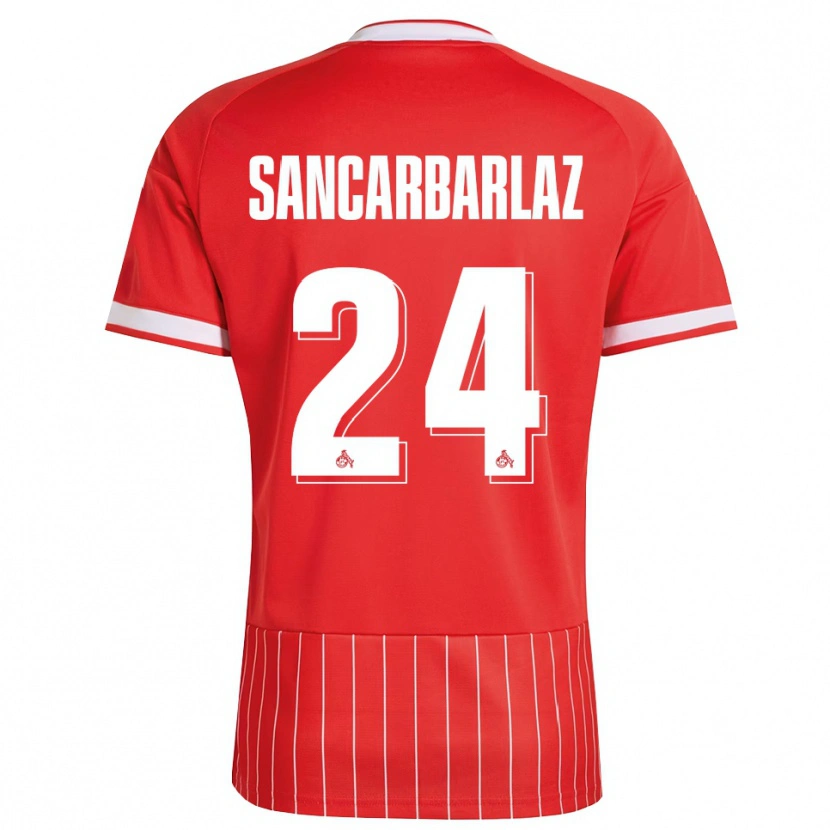 Danxen Kinder Keyhan Sancarbarlaz #24 Rot Weiß Grün Auswärtstrikot Trikot 2026/27 T-Shirt Schweiz