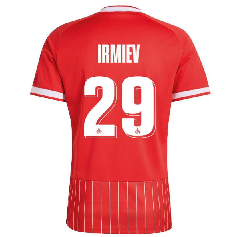 Danxen Kinder Kristiyan Irmiev #29 Rot Weiß Grün Auswärtstrikot Trikot 2026/27 T-Shirt Schweiz