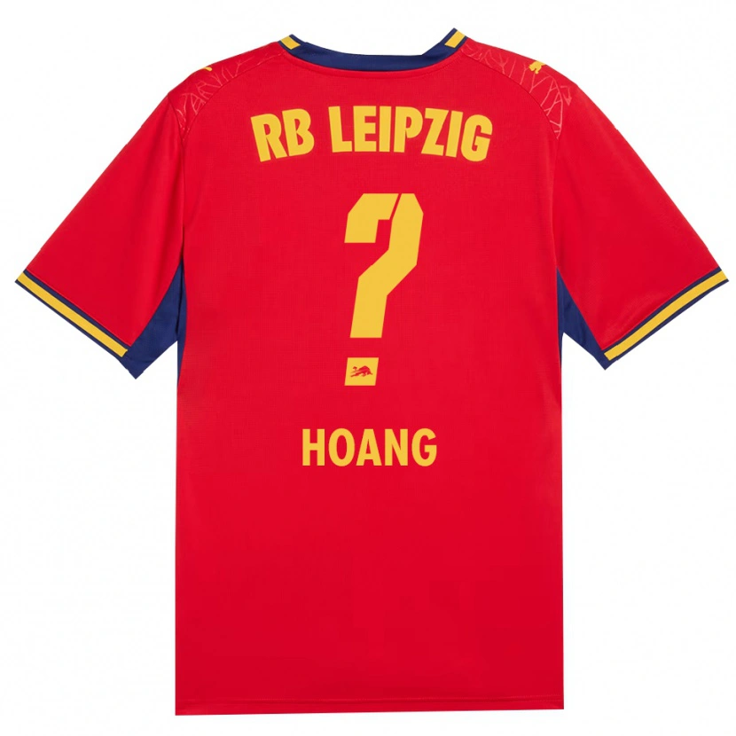 Danxen Kinder Hoang Bao Nam Le #0 Rot Gelb Königsblau Auswärtstrikot Trikot 2026/27 T-Shirt Schweiz