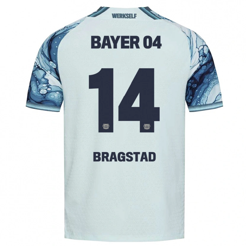 Danxen Kinder Emilie Bragstad #14 Dunkelgrün Schwarz Auswärtstrikot Trikot 2026/27 T-Shirt Schweiz