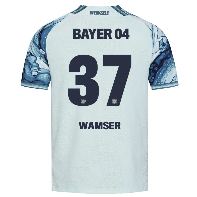 Danxen Kinder Carlotta Wamser #37 Dunkelgrün Schwarz Auswärtstrikot Trikot 2026/27 T-Shirt Schweiz