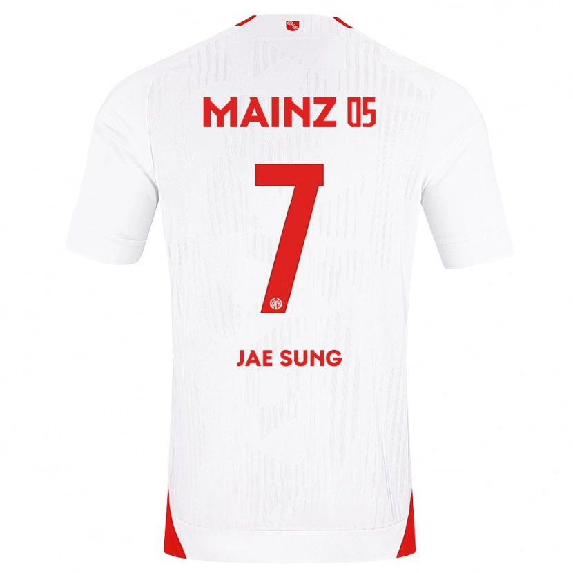Danxen Kinder Jae-Sung Lee #7 Weiß Rot Gelb Auswärtstrikot Trikot 2026/27 T-Shirt Schweiz