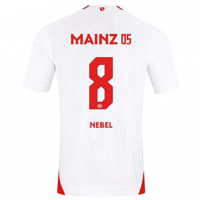 Danxen Kinder Paul Nebel #8 Weiß Rot Gelb Auswärtstrikot Trikot 2026/27 T-Shirt Schweiz