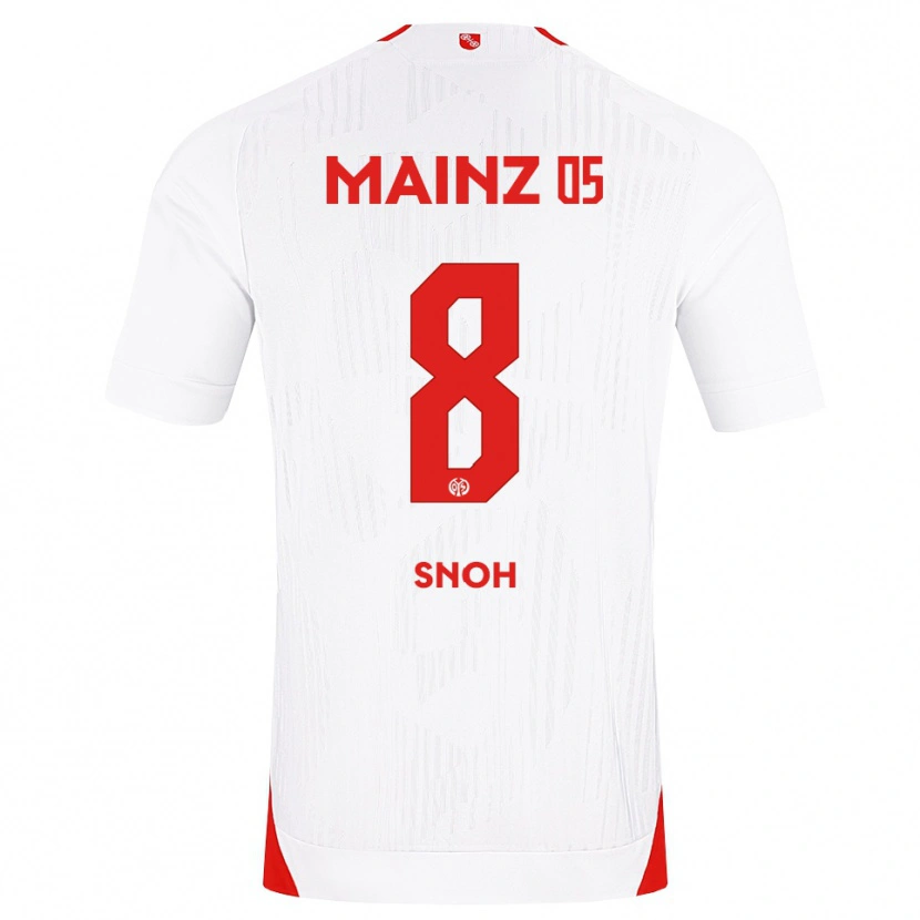 Danxen Kinder Denton Snoh #8 Weiß Rot Gelb Auswärtstrikot Trikot 2026/27 T-Shirt Schweiz