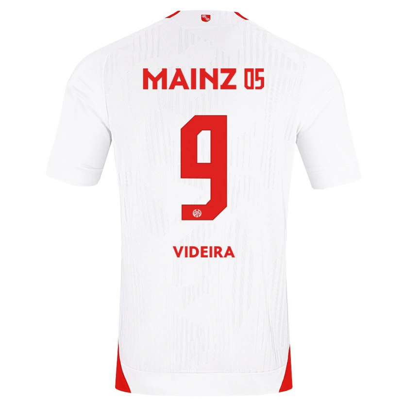 Danxen Kinder Jayson Videira #9 Weiß Rot Gelb Auswärtstrikot Trikot 2026/27 T-Shirt Schweiz