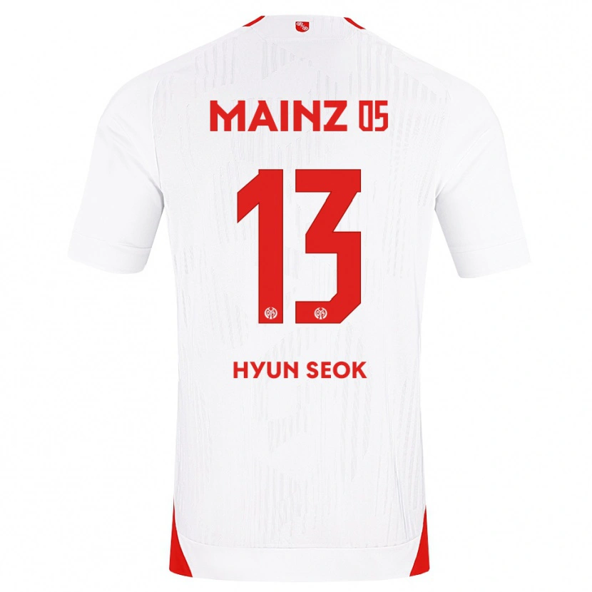 Danxen Kinder Hyun-Seok Hong #13 Weiß Rot Gelb Auswärtstrikot Trikot 2026/27 T-Shirt Schweiz