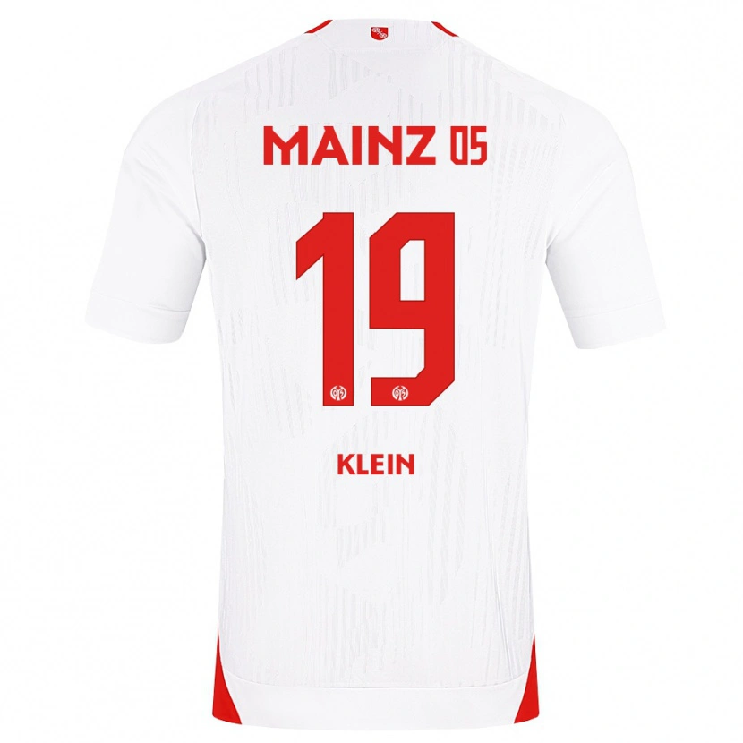 Danxen Kinder Yannis Klein #19 Weiß Rot Gelb Auswärtstrikot Trikot 2026/27 T-Shirt Schweiz