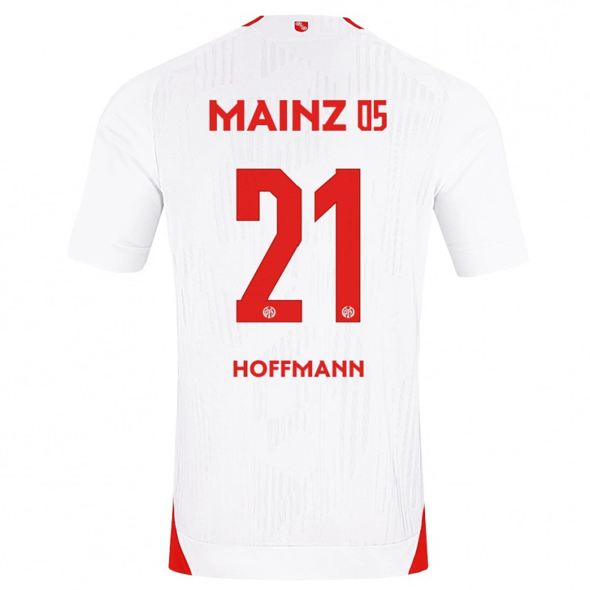 Danxen Kinder Leon Hoffmann #21 Weiß Rot Gelb Auswärtstrikot Trikot 2026/27 T-Shirt Schweiz