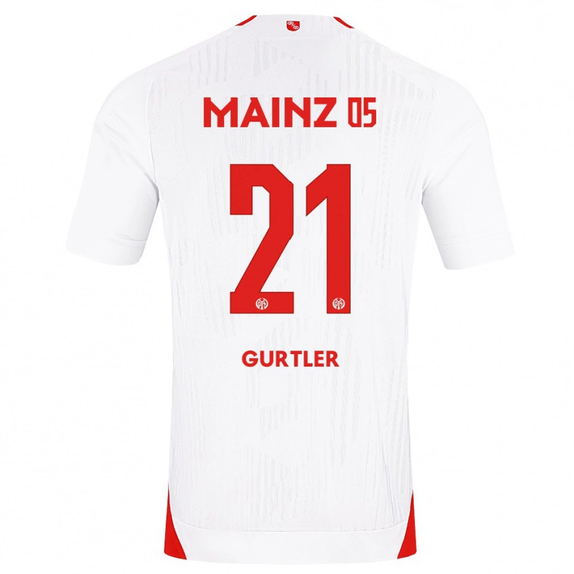 Danxen Kinder Lisa Gürtler #21 Weiß Rot Gelb Auswärtstrikot Trikot 2026/27 T-Shirt Schweiz