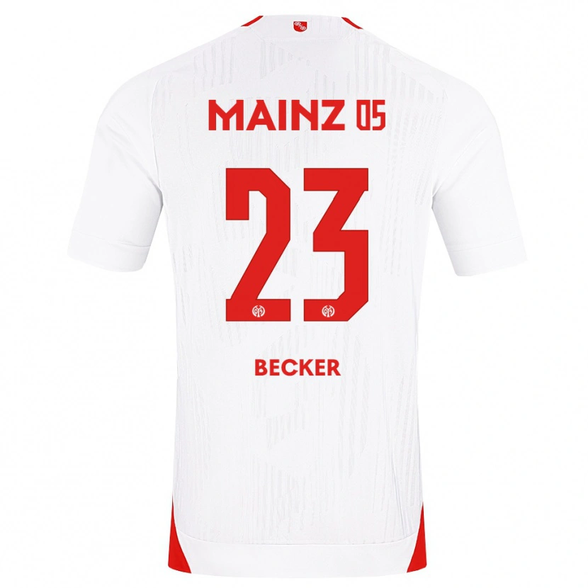 Danxen Kinder Sheraldo Becker #23 Weiß Rot Gelb Auswärtstrikot Trikot 2026/27 T-Shirt Schweiz