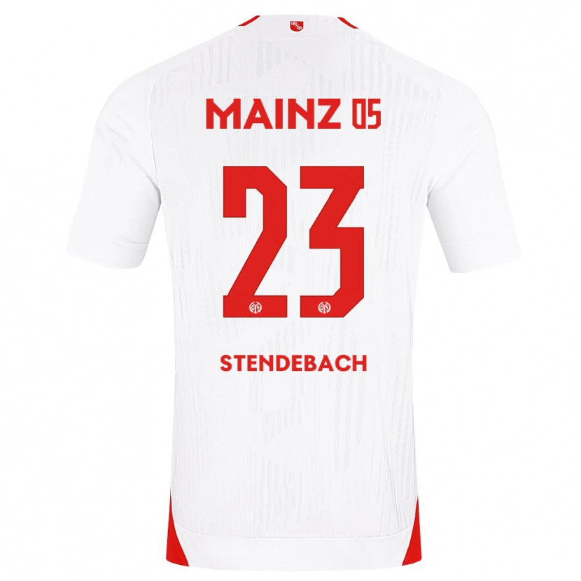 Danxen Kinder Jule Stendebach #23 Weiß Rot Gelb Auswärtstrikot Trikot 2026/27 T-Shirt Schweiz