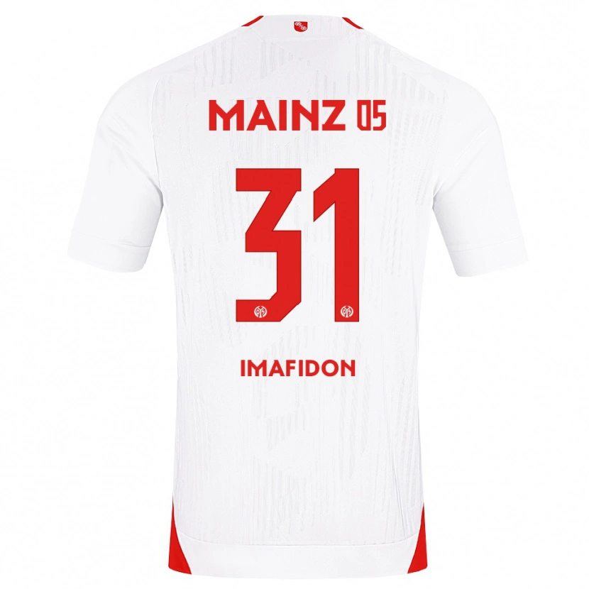 Danxen Kinder Daniel Imafidon #31 Weiß Rot Gelb Auswärtstrikot Trikot 2026/27 T-Shirt Schweiz