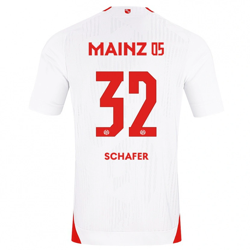 Danxen Kinder Ann-Christin Schäfer #32 Weiß Rot Gelb Auswärtstrikot Trikot 2026/27 T-Shirt Schweiz
