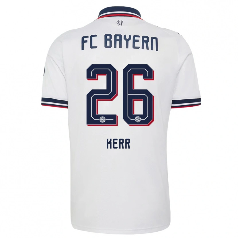Danxen Kinder Samantha Kerr #26 Weiß Grau Rot Auswärtstrikot Trikot 2026/27 T-Shirt Schweiz