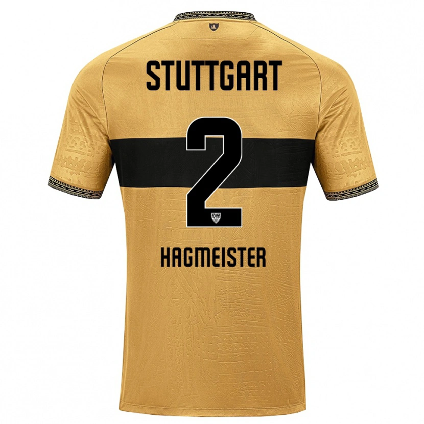 Danxen Kinder Tom Hagmeister #2 Braun Schwarz Weiß Auswärtstrikot Trikot 2026/27 T-Shirt Schweiz