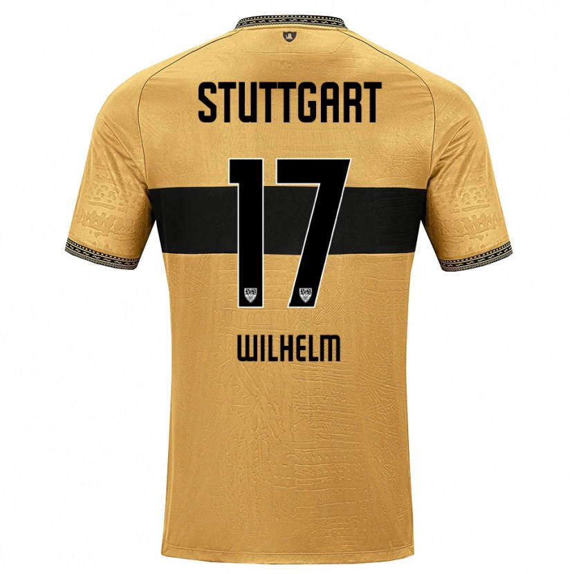 Danxen Kinder Julian Wilhelm #17 Braun Schwarz Weiß Auswärtstrikot Trikot 2026/27 T-Shirt Schweiz