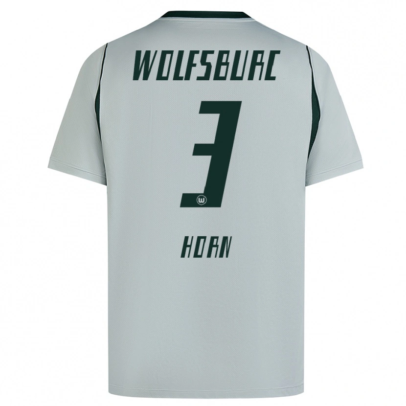 Danxen Kinder Noah Horn #3 Grau Grün Auswärtstrikot Trikot 2026/27 T-Shirt Schweiz
