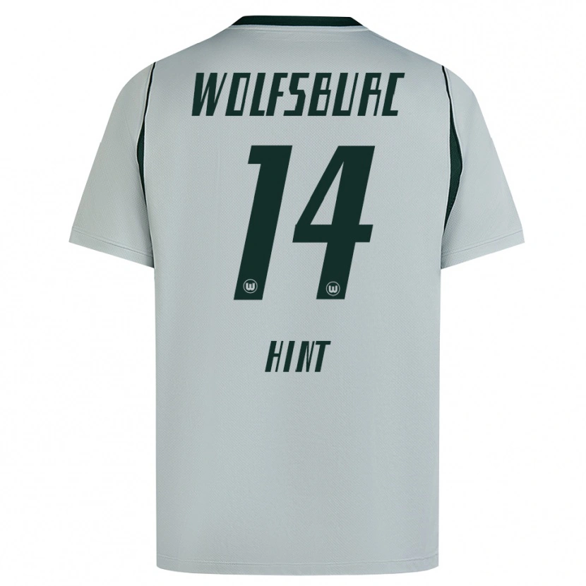 Danxen Kinder Trevor Hint #14 Grau Grün Auswärtstrikot Trikot 2026/27 T-Shirt Schweiz