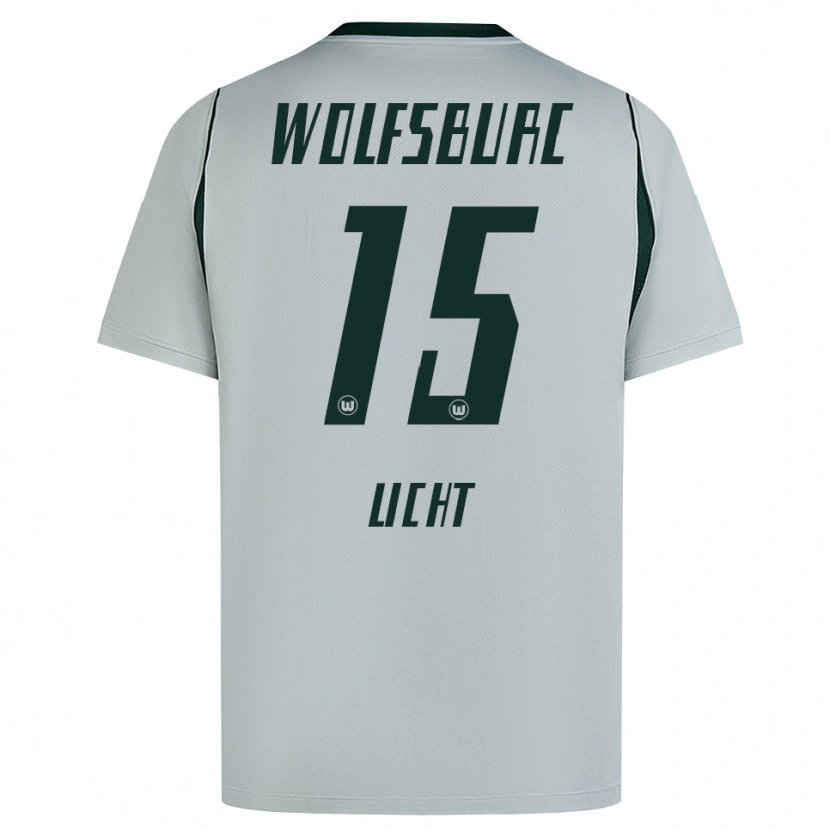 Danxen Kinder Philipp Licht #15 Grau Grün Auswärtstrikot Trikot 2026/27 T-Shirt Schweiz