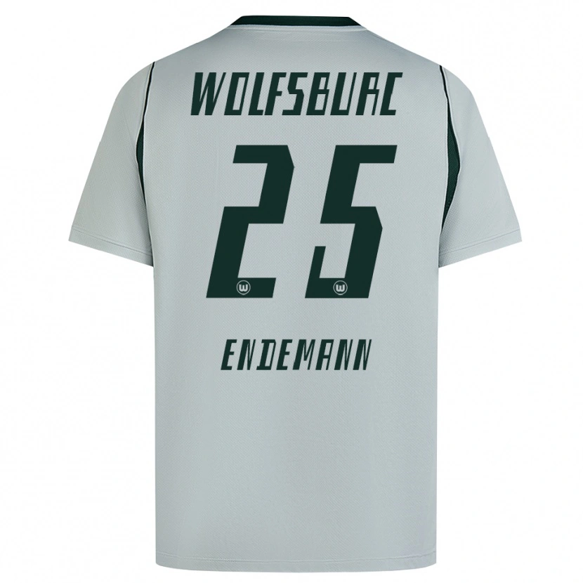 Danxen Kinder Vivien Endemann #25 Grau Grün Auswärtstrikot Trikot 2026/27 T-Shirt Schweiz