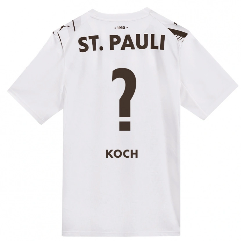Danxen Kinder Philip Koch #0 Kaffee Weiß Rot Auswärtstrikot Trikot 2026/27 T-Shirt Schweiz