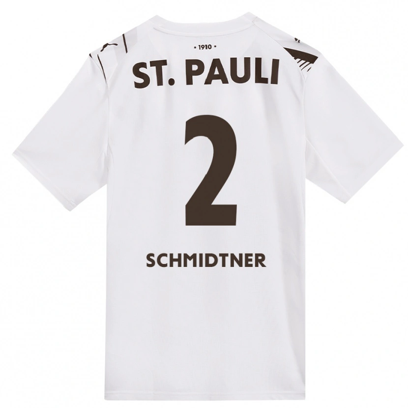 Danxen Kinder Victor Schmidtner #2 Kaffee Weiß Rot Auswärtstrikot Trikot 2026/27 T-Shirt Schweiz
