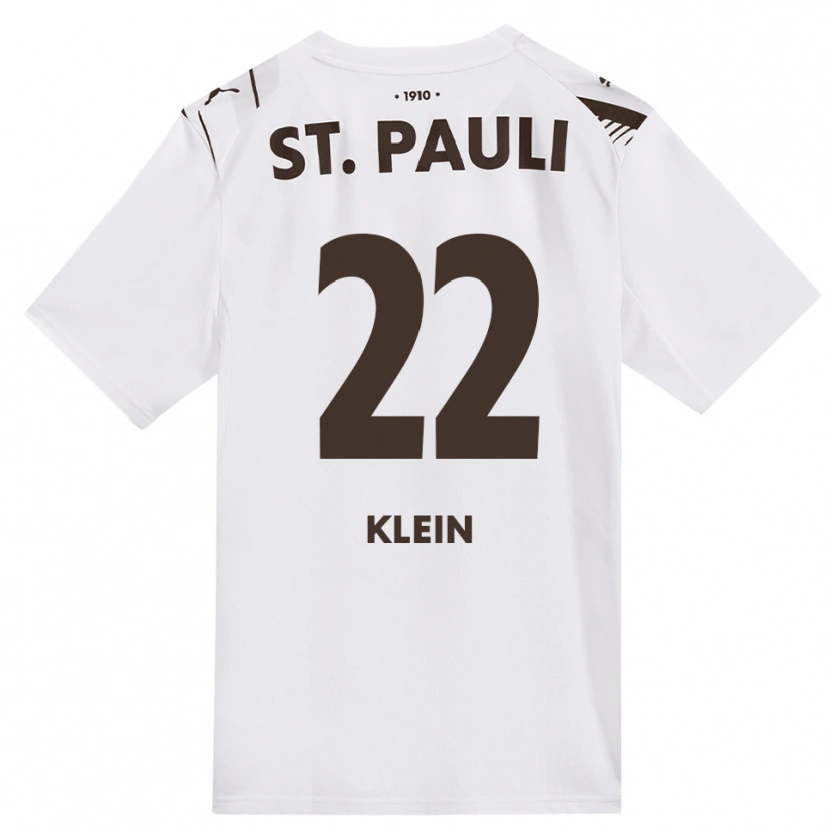 Danxen Kinder Sam Klein #22 Kaffee Weiß Rot Auswärtstrikot Trikot 2026/27 T-Shirt Schweiz