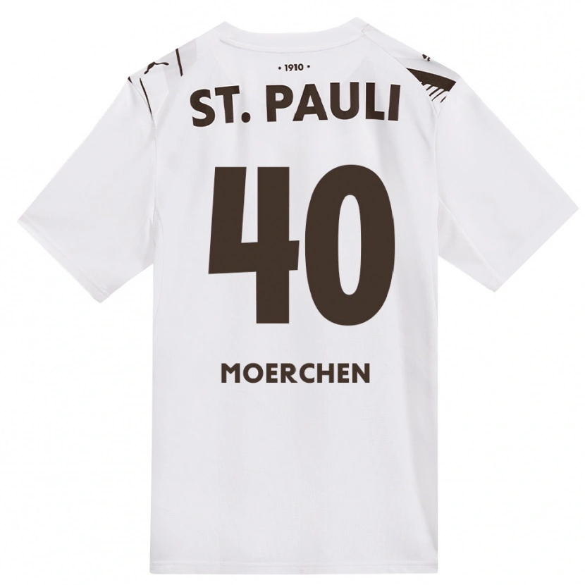Danxen Kinder Theo Moerchen #40 Kaffee Weiß Rot Auswärtstrikot Trikot 2026/27 T-Shirt Schweiz