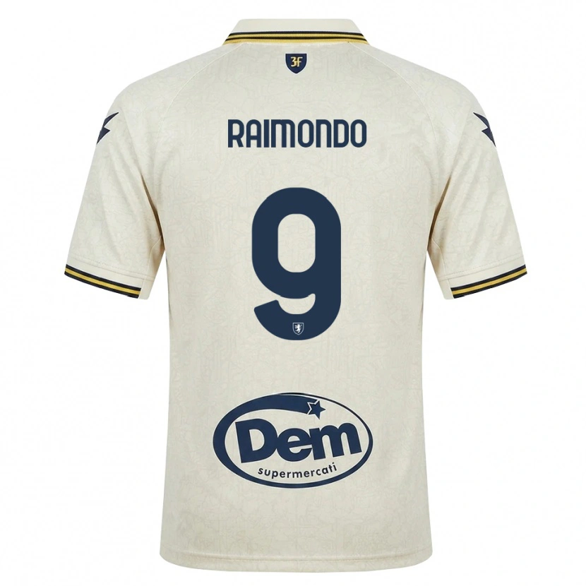 Danxen Kinder Antonio Raimondo #9 Oldlace Gelb Schwarz Auswärtstrikot Trikot 2026/27 T-Shirt Schweiz