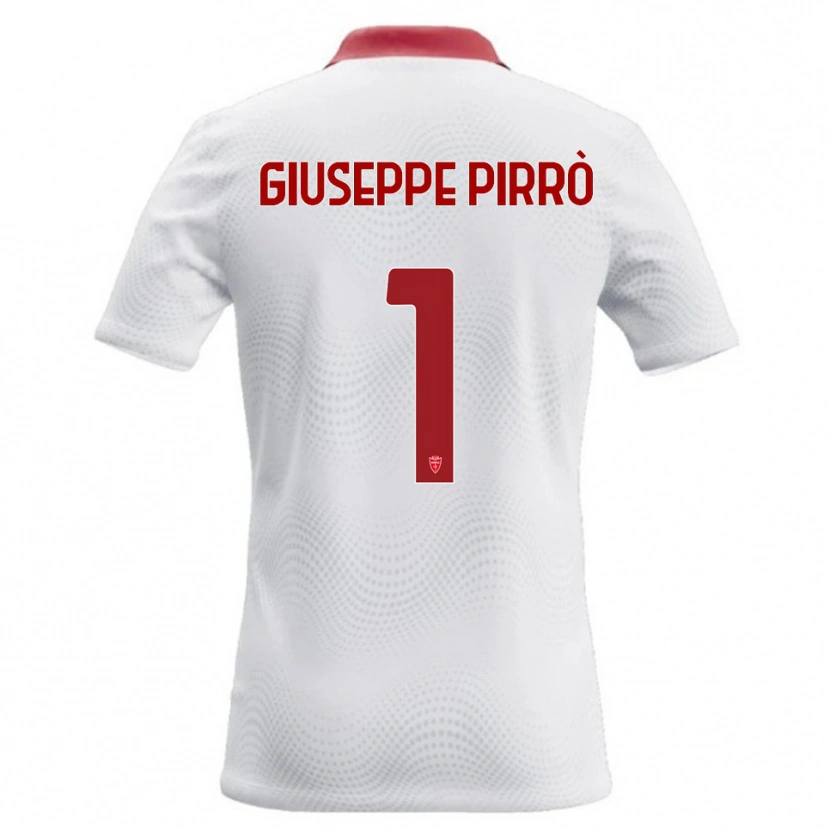 Danxen Kinder Marco Giuseppe Pirrò #1 Weiß Rot Auswärtstrikot Trikot 2026/27 T-Shirt Schweiz