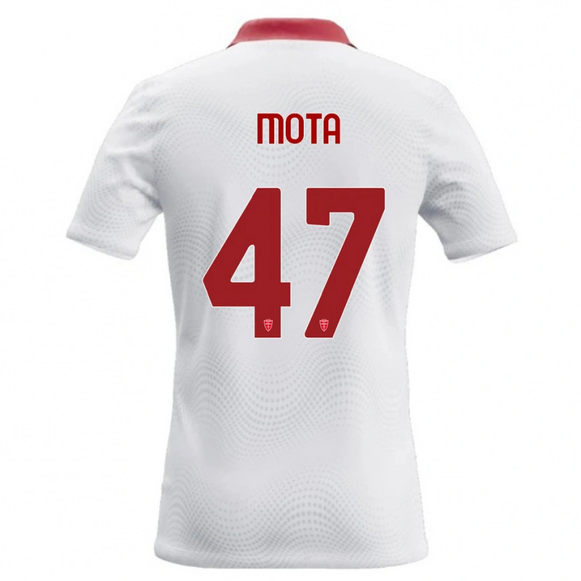 Danxen Kinder Dany Mota #47 Weiß Rot Auswärtstrikot Trikot 2026/27 T-Shirt Schweiz