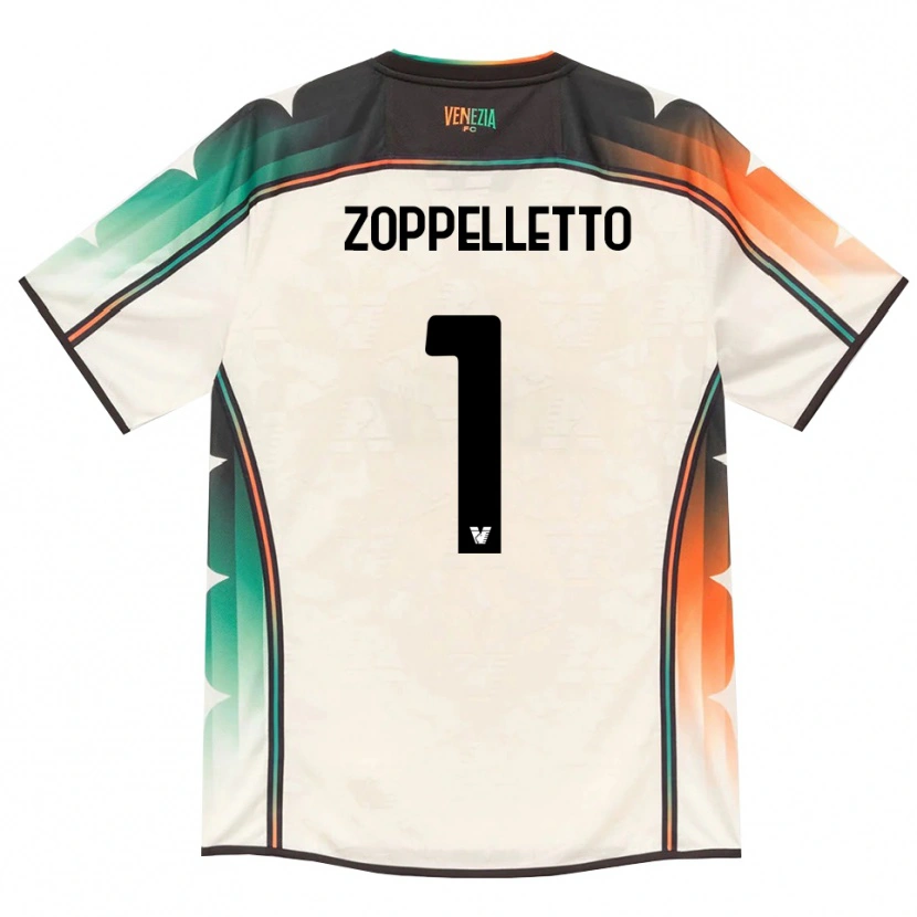 Danxen Kinder David Zoppelletto #1 Oldlace Orange Grün Auswärtstrikot Trikot 2026/27 T-Shirt Schweiz