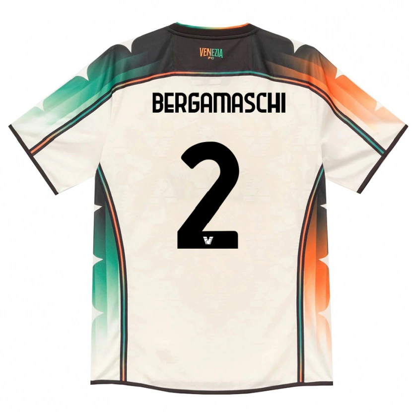 Danxen Kinder Thomas Bergamaschi #2 Oldlace Orange Grün Auswärtstrikot Trikot 2026/27 T-Shirt Schweiz