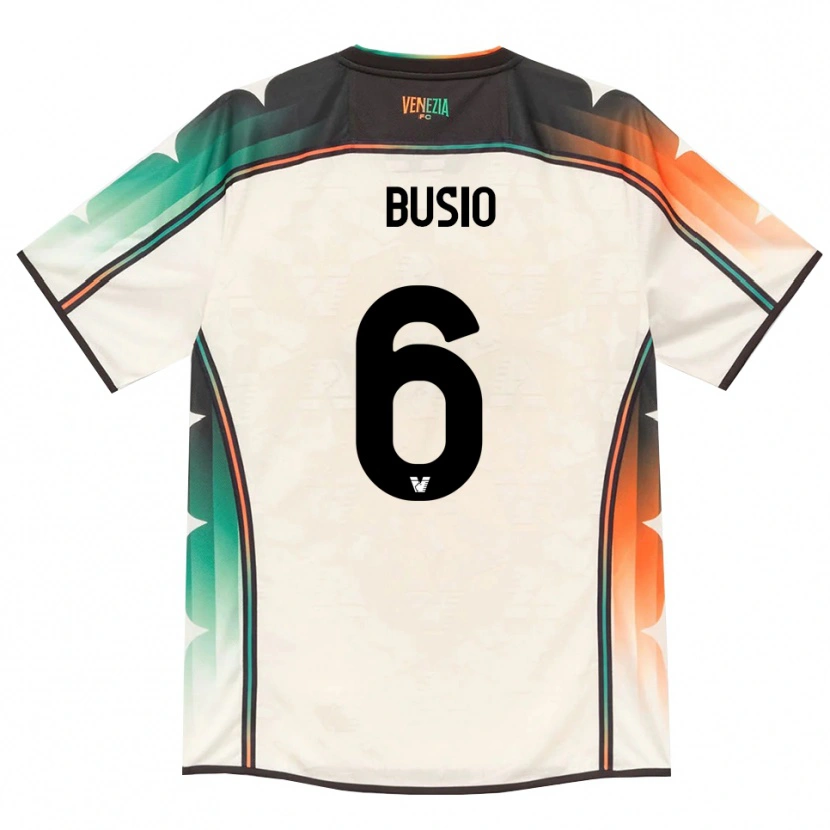 Danxen Kinder Gianluca Busio #6 Oldlace Orange Grün Auswärtstrikot Trikot 2026/27 T-Shirt Schweiz