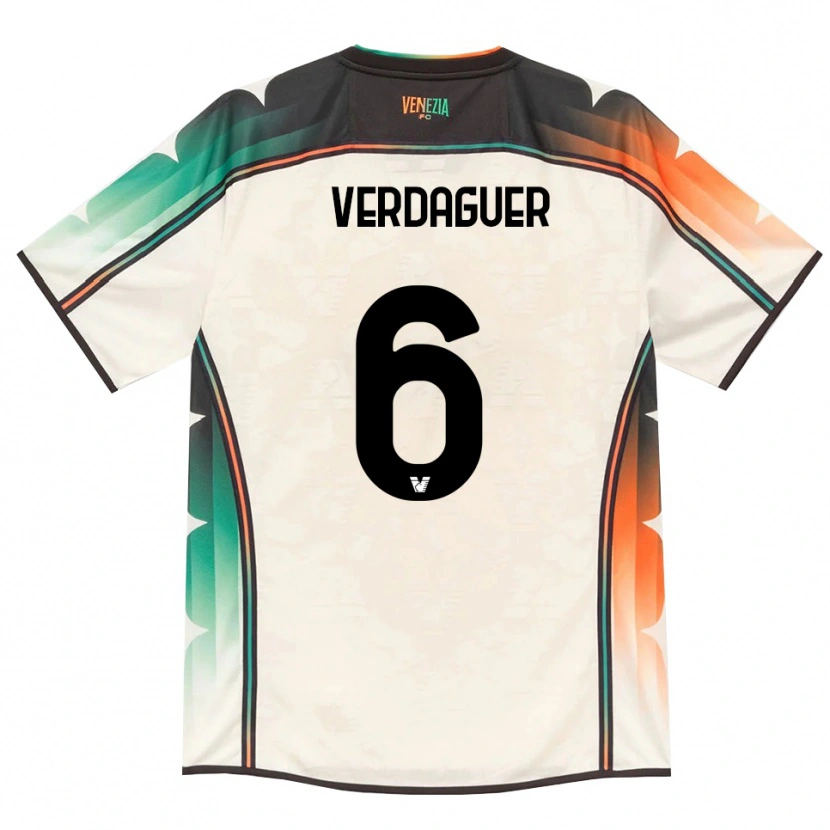 Danxen Kinder Judith Verdaguer #6 Oldlace Orange Grün Auswärtstrikot Trikot 2026/27 T-Shirt Schweiz