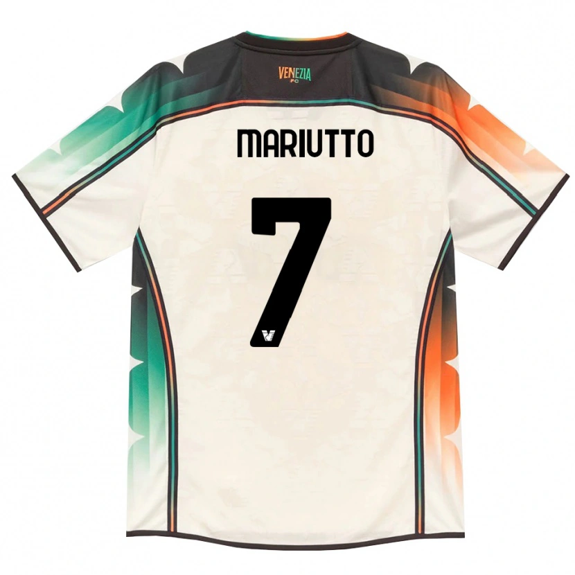 Danxen Kinder Francesco Mariutto #7 Oldlace Orange Grün Auswärtstrikot Trikot 2026/27 T-Shirt Schweiz