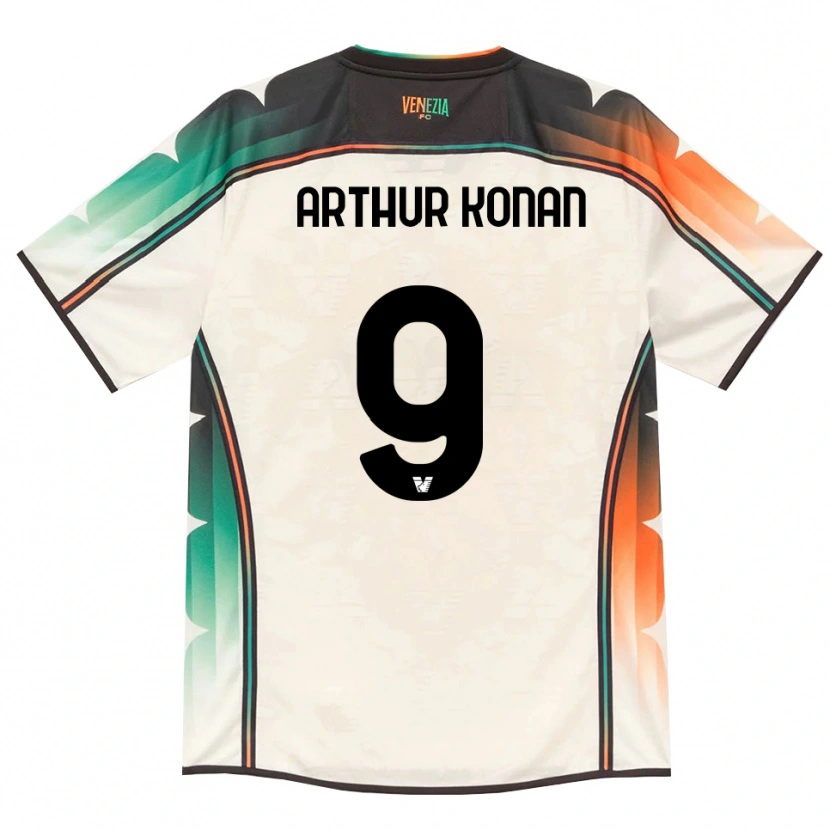 Danxen Kinder Demoye Arthur Konan #9 Oldlace Orange Grün Auswärtstrikot Trikot 2026/27 T-Shirt Schweiz